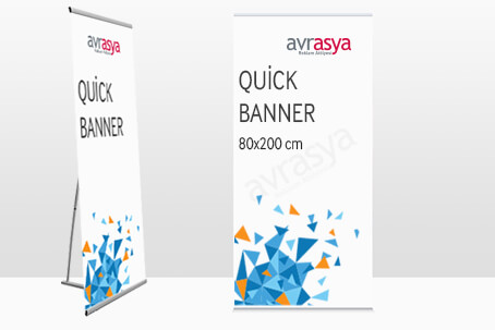 Quick Banner 80x200 cm
